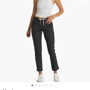 Vuori Rip Stop Charcoal Ankle Pants for Women